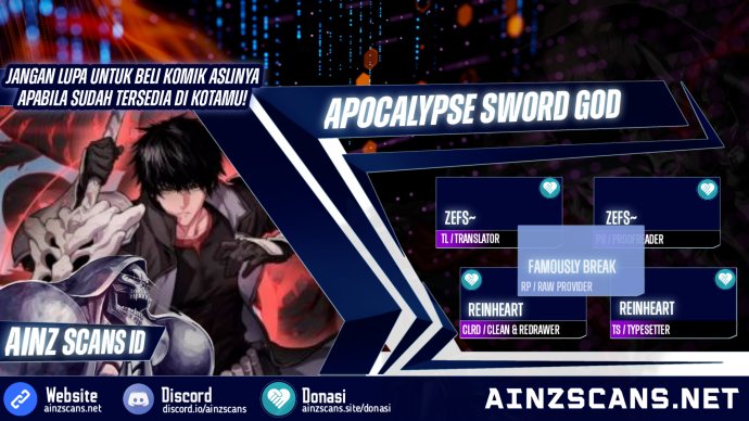 Apocalypse Sword God Chapter 01 Gambar 1