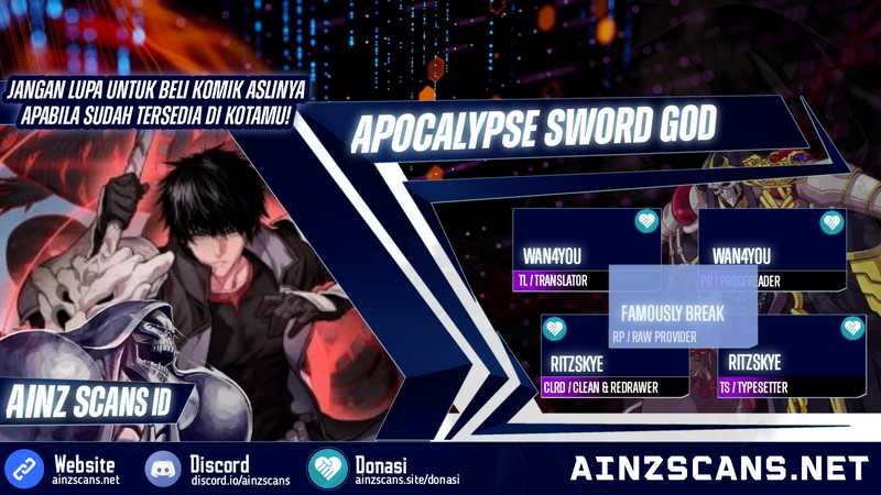 Apocalypse Sword God Chapter 21 Gambar 1