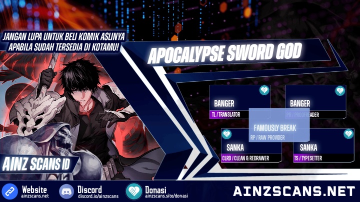 Apocalypse Sword God Chapter 41 Gambar 1