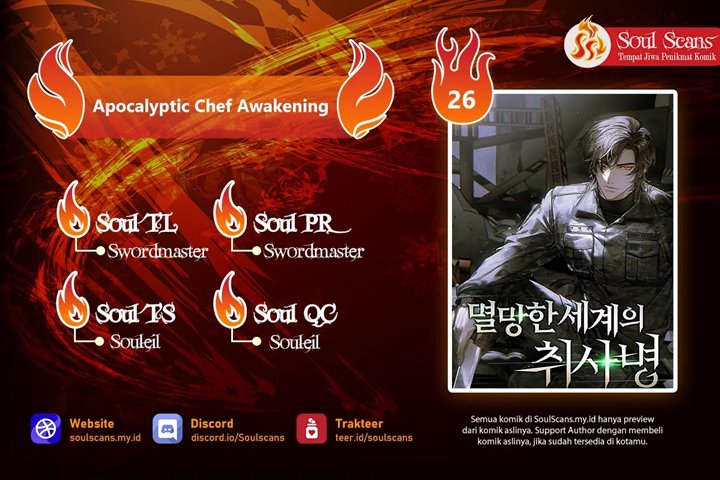 Apocalyptic Chef Awakening Chapter 28 Gambar 1