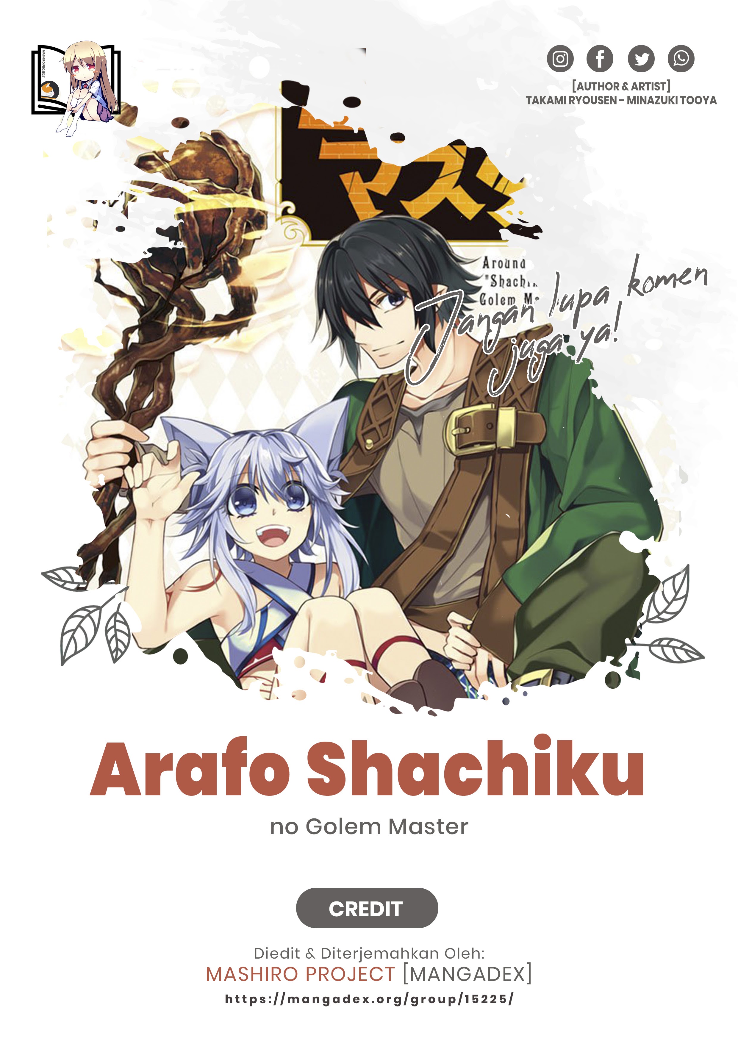 Arafoo Shachiku no Golem Master Chapter 01 Gambar 1