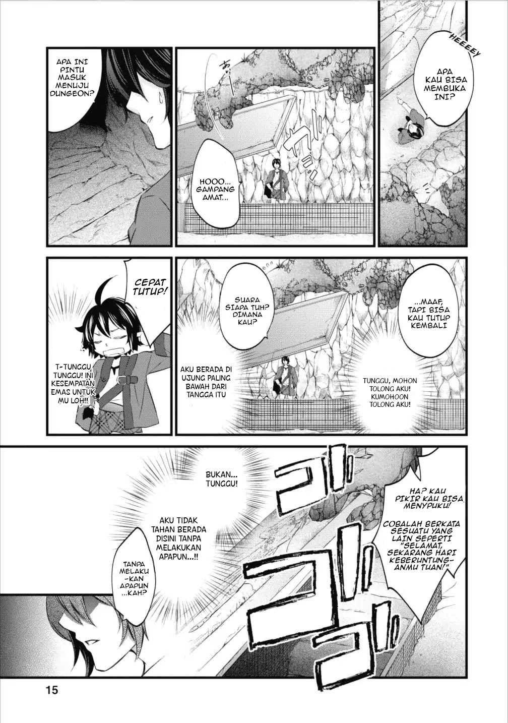 Arafoo Shachiku no Golem Master Chapter 01 Gambar 15