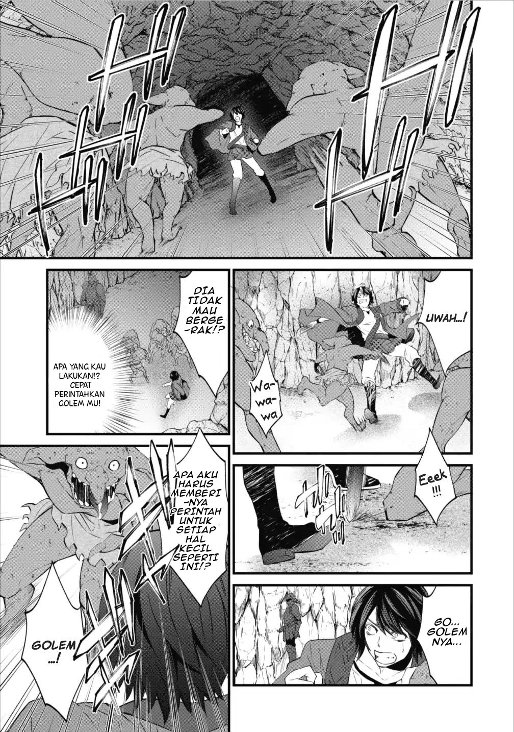 Arafoo Shachiku no Golem Master Chapter 01 Gambar 19
