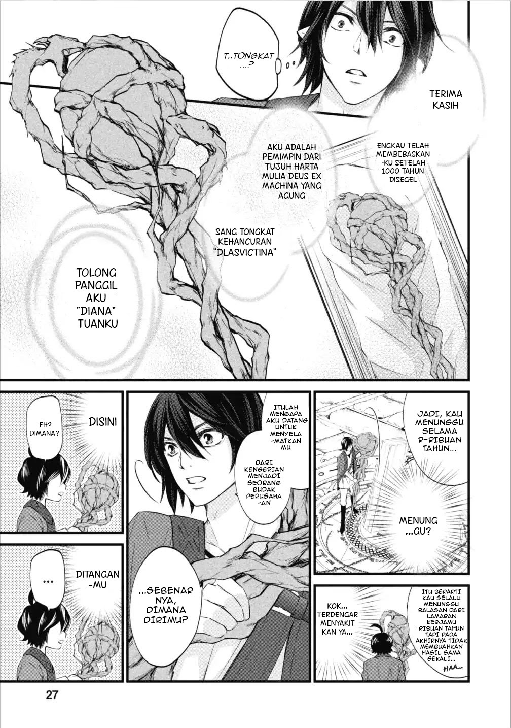 Arafoo Shachiku no Golem Master Chapter 01 Gambar 27