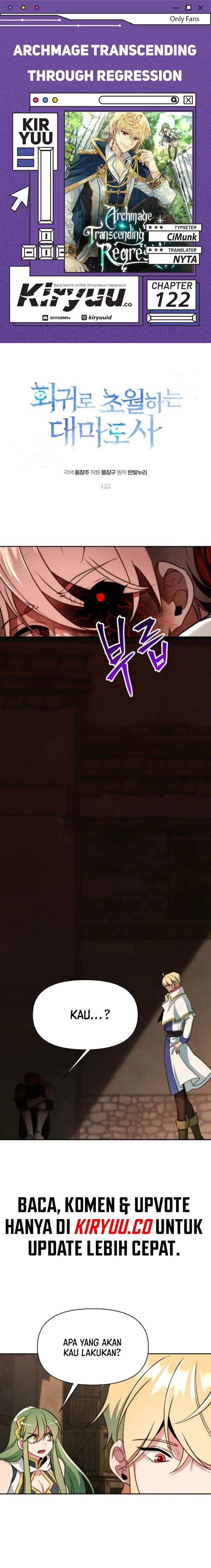 Archmage Transcending Through Regression Chapter 122 Gambar 1