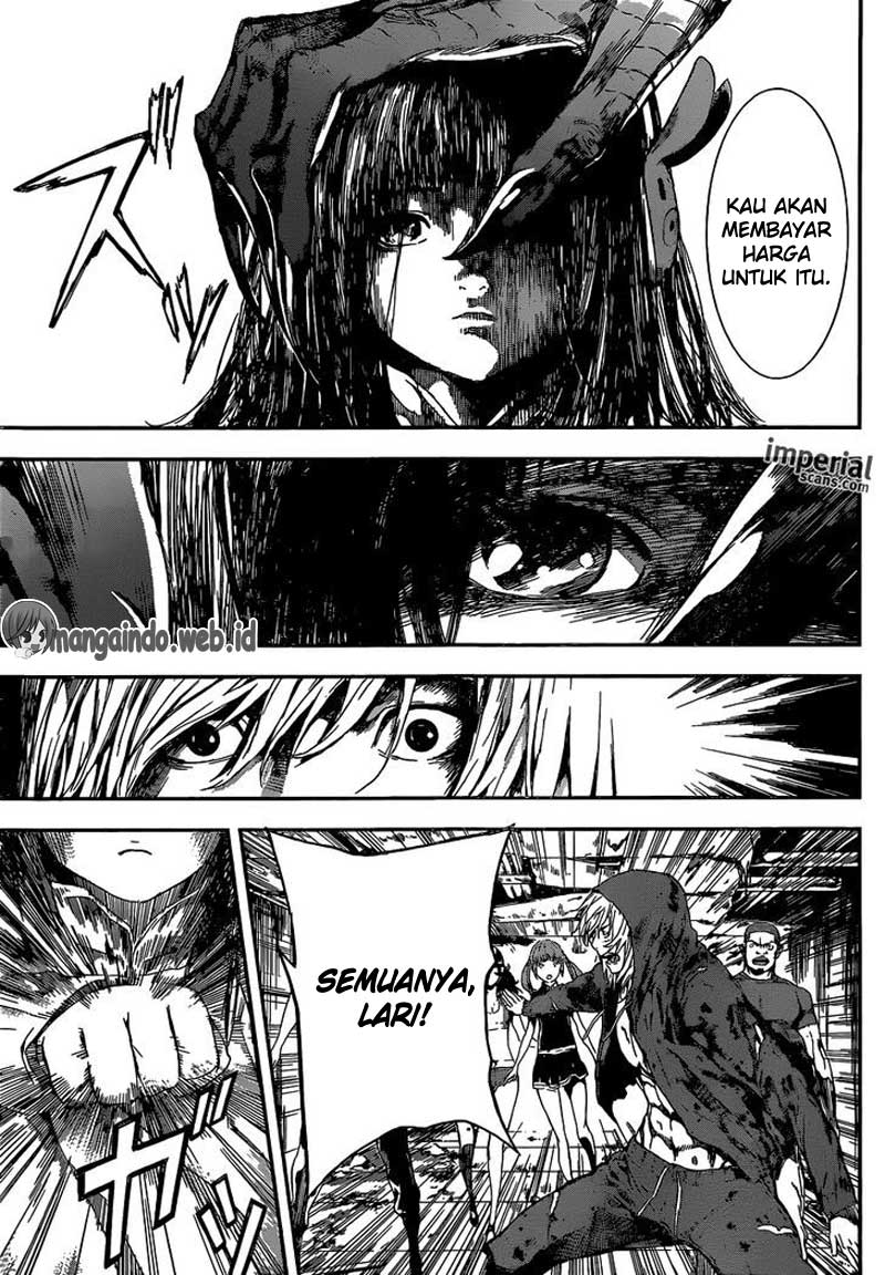 Area D: Inou Ryouiki Chapter 98 Gambar 13