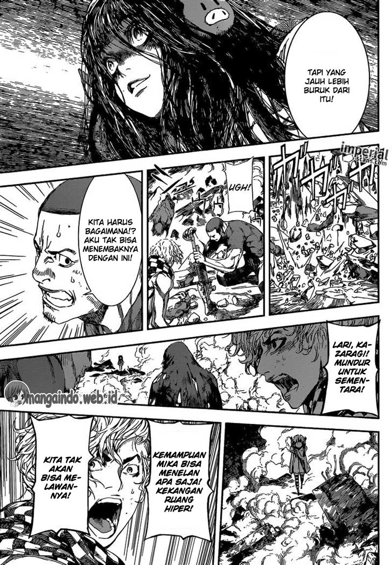 Area D: Inou Ryouiki Chapter 98 Gambar 17