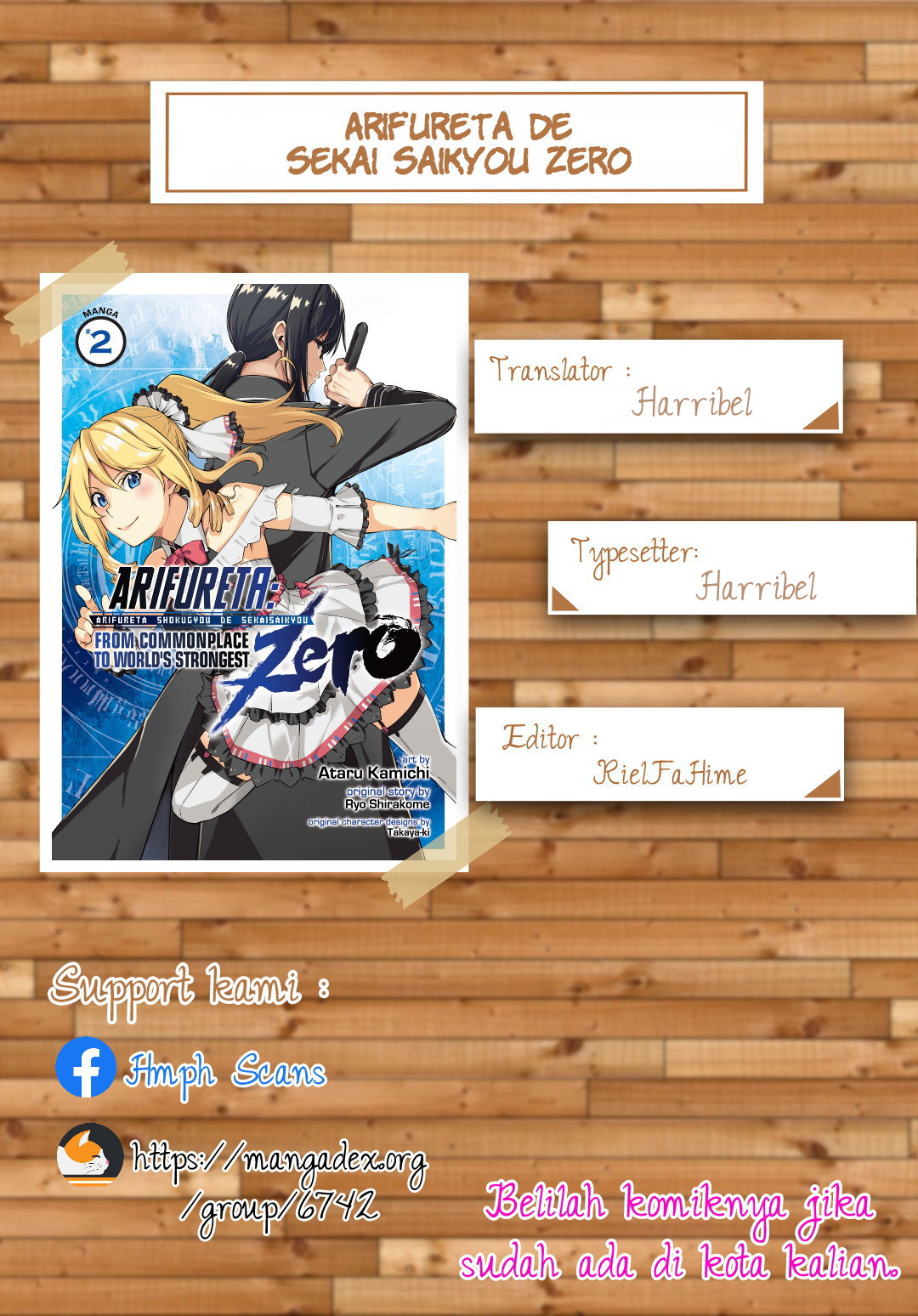 Arifureta Shokugyou de Sekai Saikyou Zero Chapter 13 Gambar 1