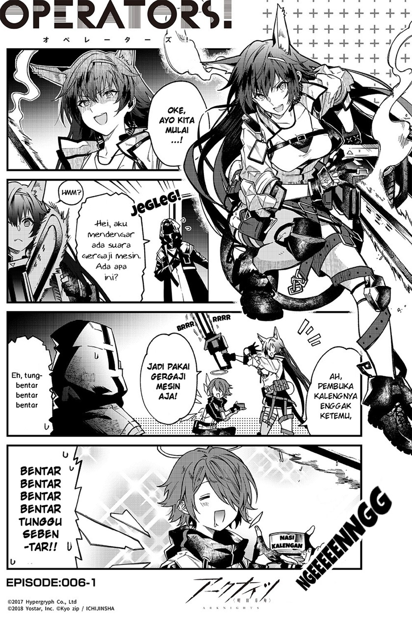 Arknights: OPERATORS! Chapter 06 Gambar 1