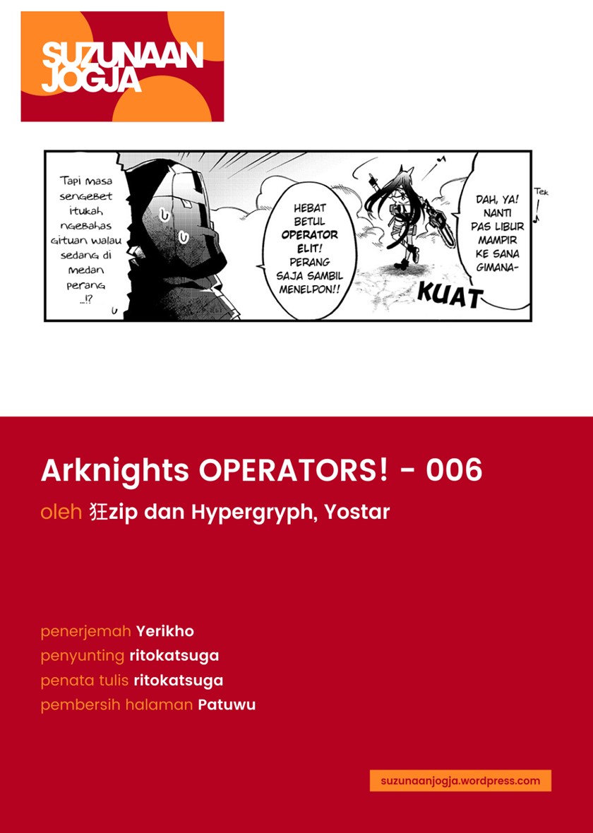 Arknights: OPERATORS! Chapter 06 Gambar 4