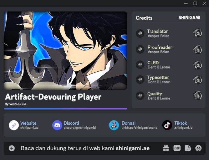 Artifact-Devouring Player Chapter 02 Gambar 1