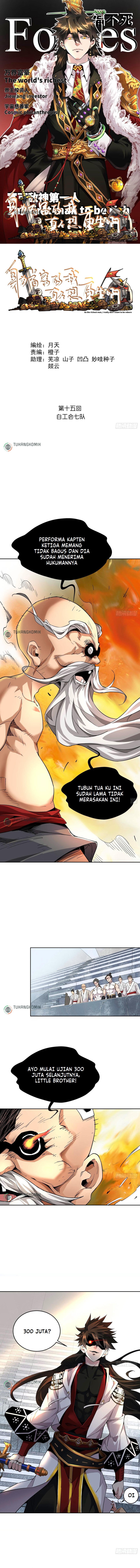 As The Richest Man, I Really Don’t Want To Be Reborn Chapter 15 Gambar 1