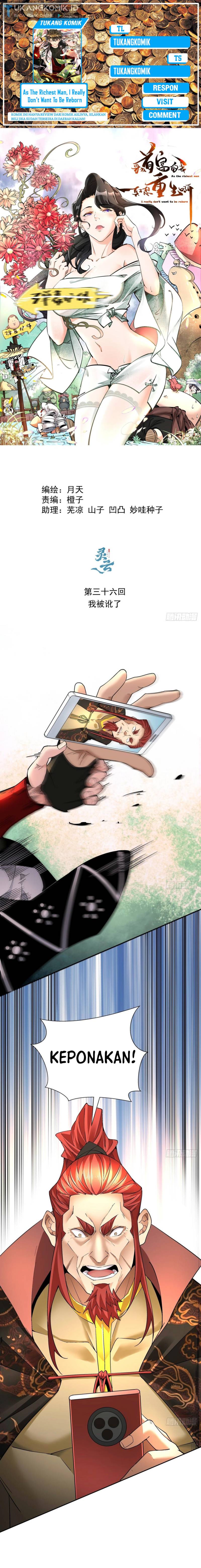 As The Richest Man, I Really Don’t Want To Be Reborn Chapter 36 Gambar 1
