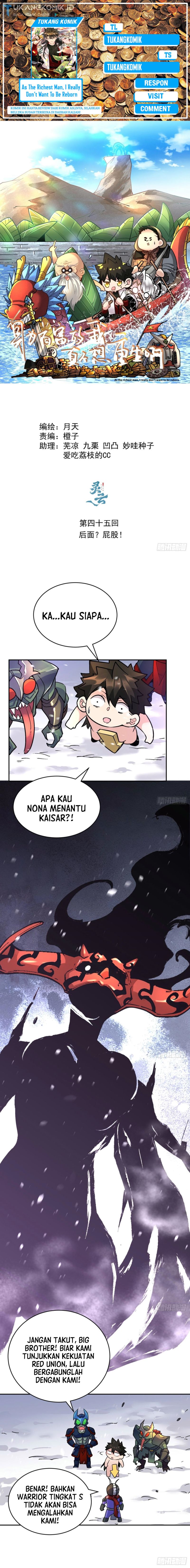 As The Richest Man, I Really Don’t Want To Be Reborn Chapter 45 Gambar 1