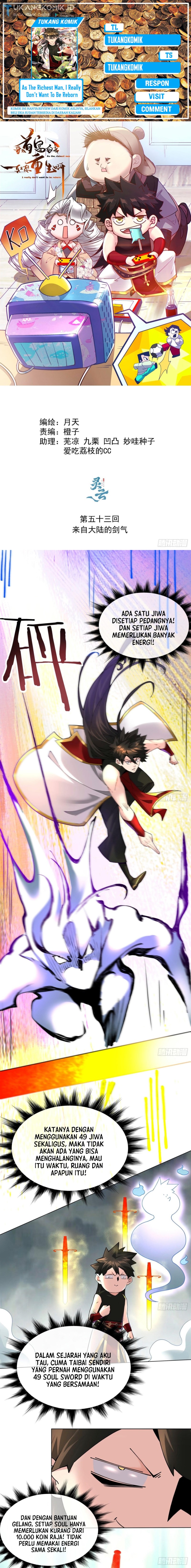 As The Richest Man, I Really Don’t Want To Be Reborn Chapter 53 Gambar 1
