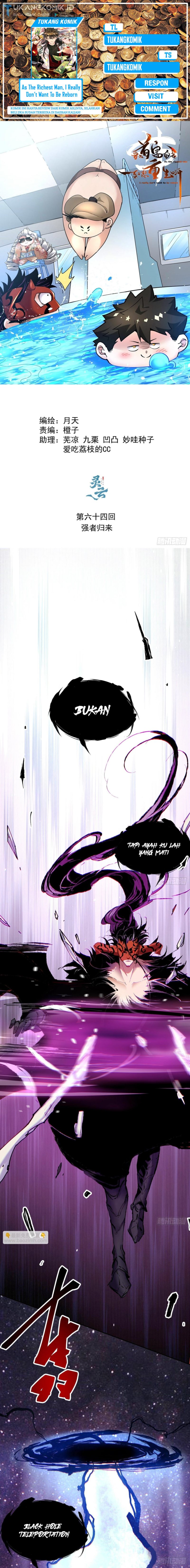 As The Richest Man, I Really Don’t Want To Be Reborn Chapter 64 Gambar 1