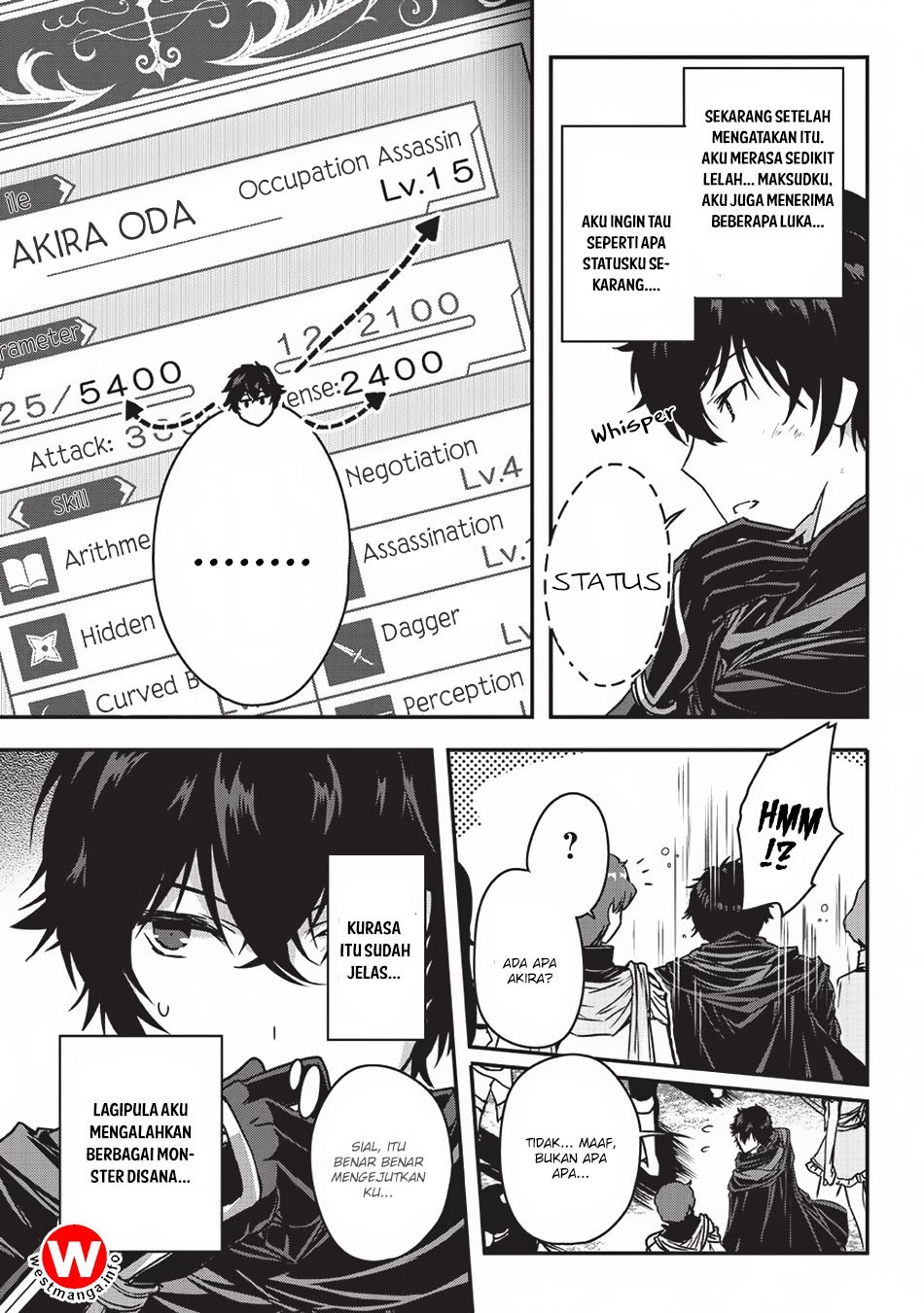 Assassin de aru ore no Sutetasu ga Yuusha yori mo Akiraka ni Tsuyoi Nodaga Chapter 04 Gambar 16
