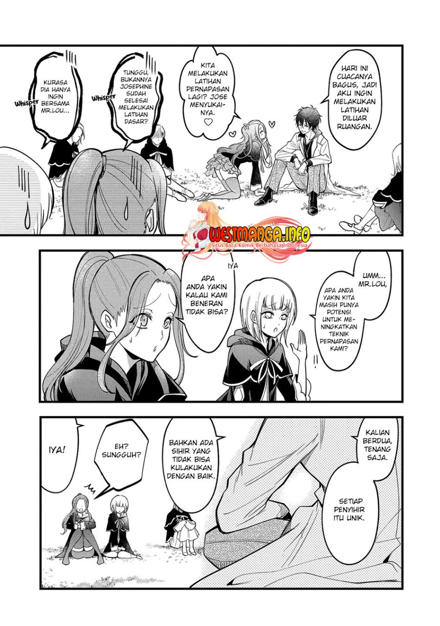 Assistant Teacher In a Magical Girls School (Mahou Shoujo Gakuen no Suketto Kyoushi) Chapter 19.4 Gambar 4