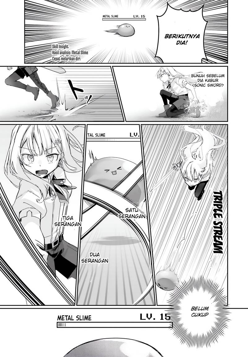 Astral Online – Maou no Noroi de Saikyou Bishoujo ni natta Ore, Saijaku Shoku da ga Cheat Skill de Chou Seichou shite Musou suru Chapter 02 Gambar 18