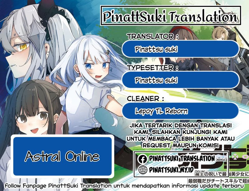 Astral Online – Maou no Noroi de Saikyou Bishoujo ni natta Ore, Saijaku Shoku da ga Cheat Skill de Chou Seichou shite Musou suru Chapter 16 Gambar 1