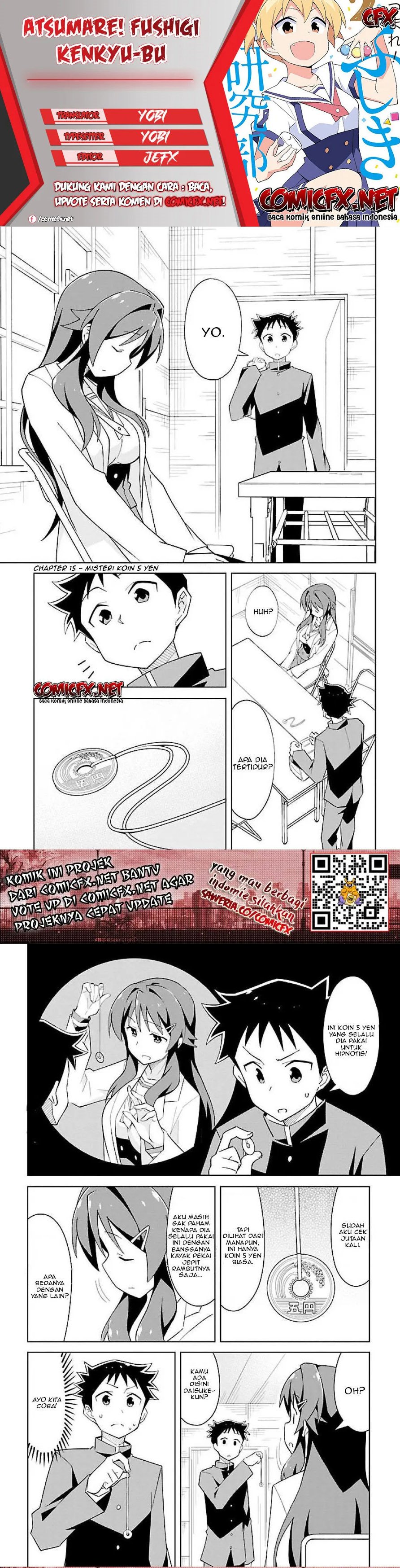 Atsumare! Fushigi Kenkyuubu Chapter 15 Gambar 1