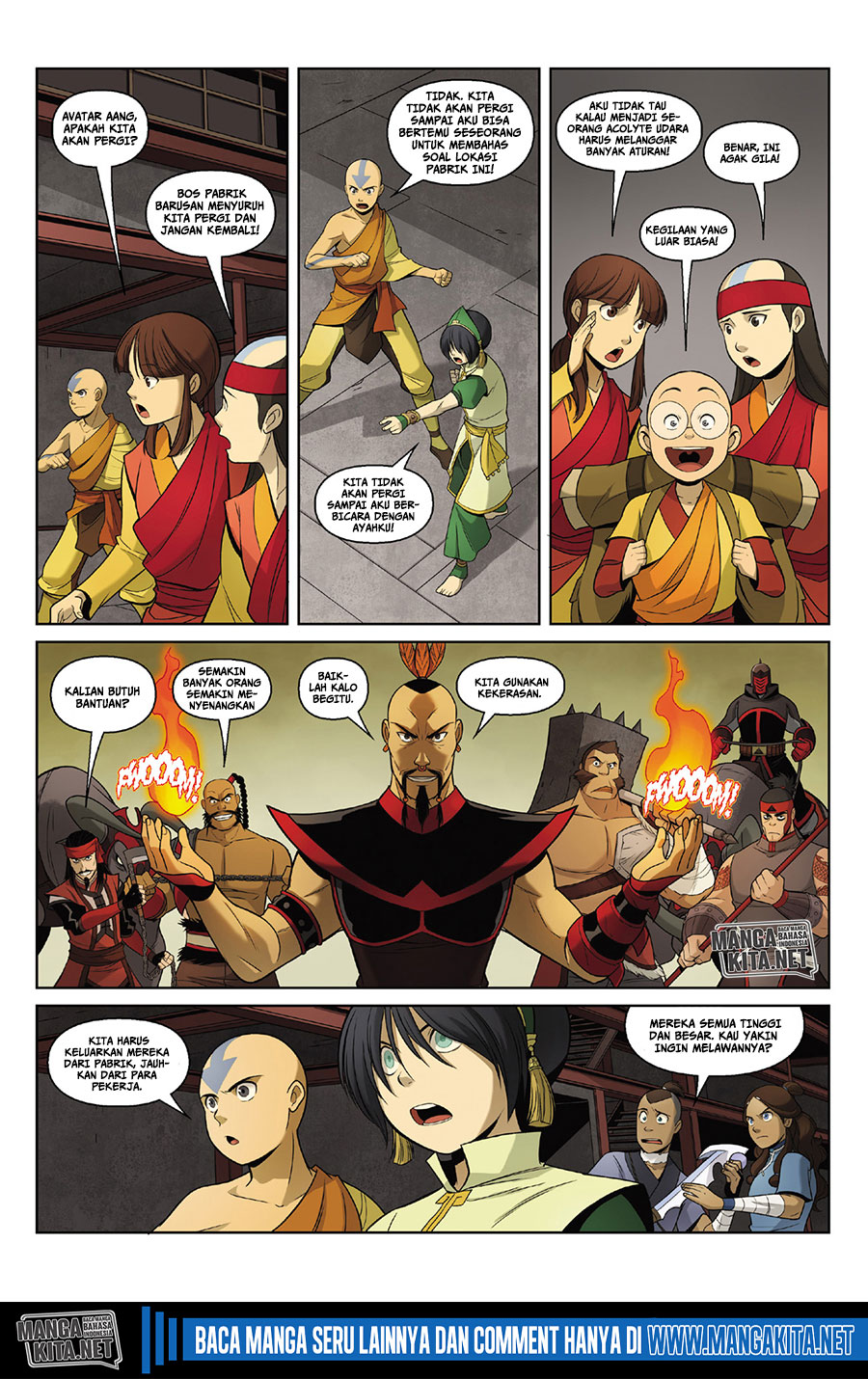 Avatar: The Last Airbender – The Rift Chapter 02.1 Gambar 8