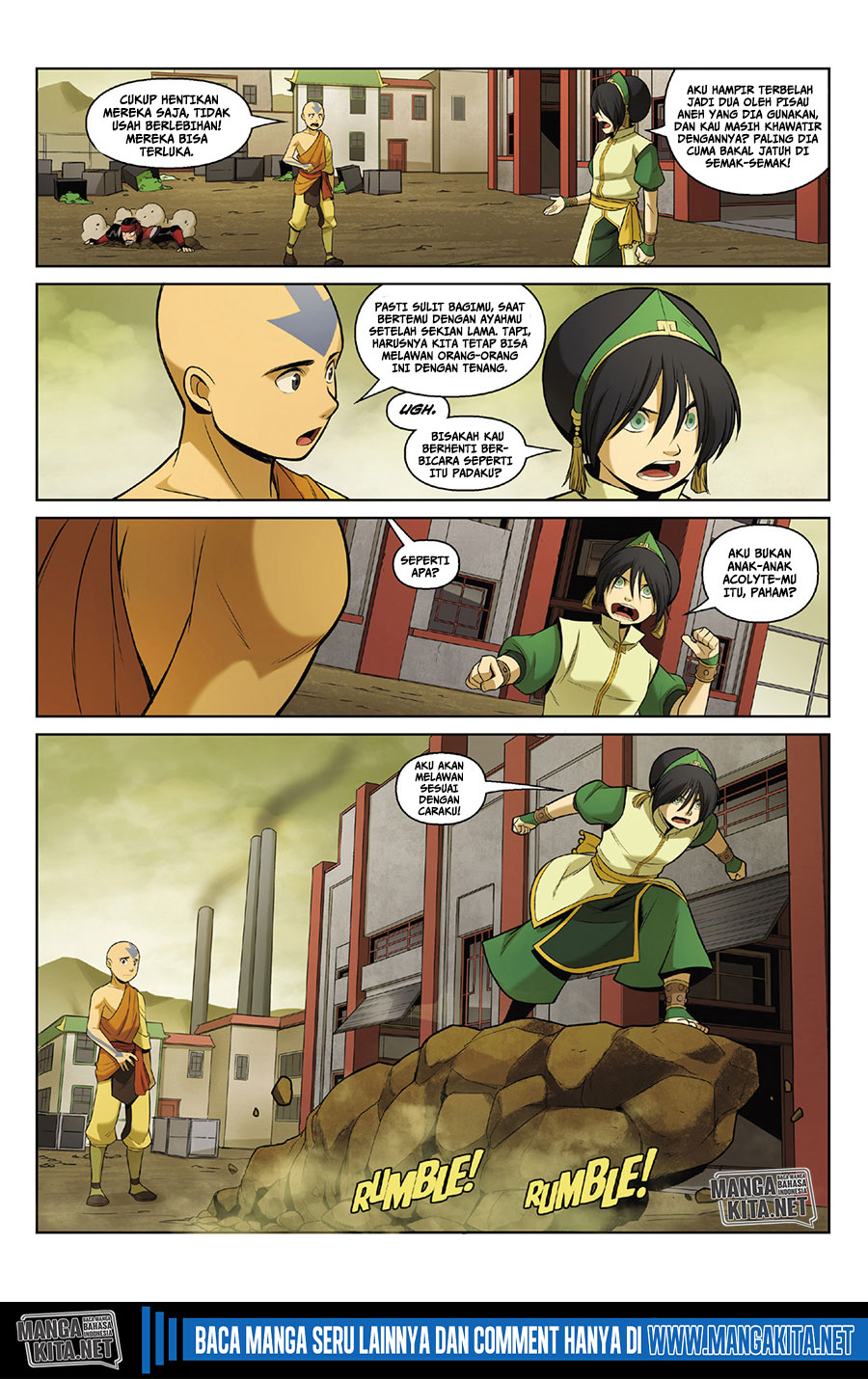 Avatar: The Last Airbender – The Rift Chapter 02.1 Gambar 13