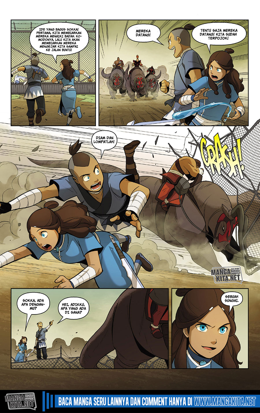 Avatar: The Last Airbender – The Rift Chapter 02.1 Gambar 16