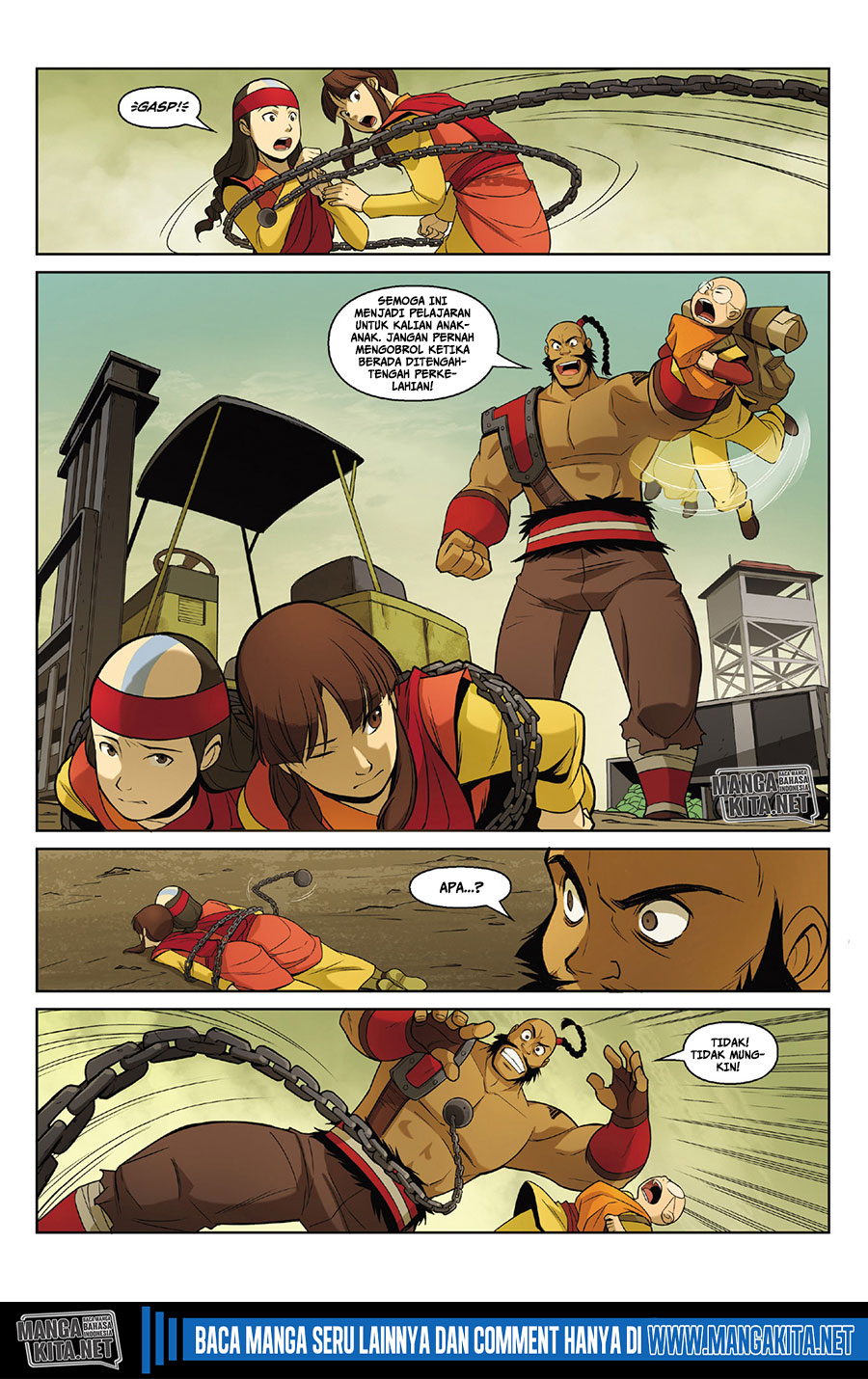 Avatar: The Last Airbender – The Rift Chapter 02.1 Gambar 20