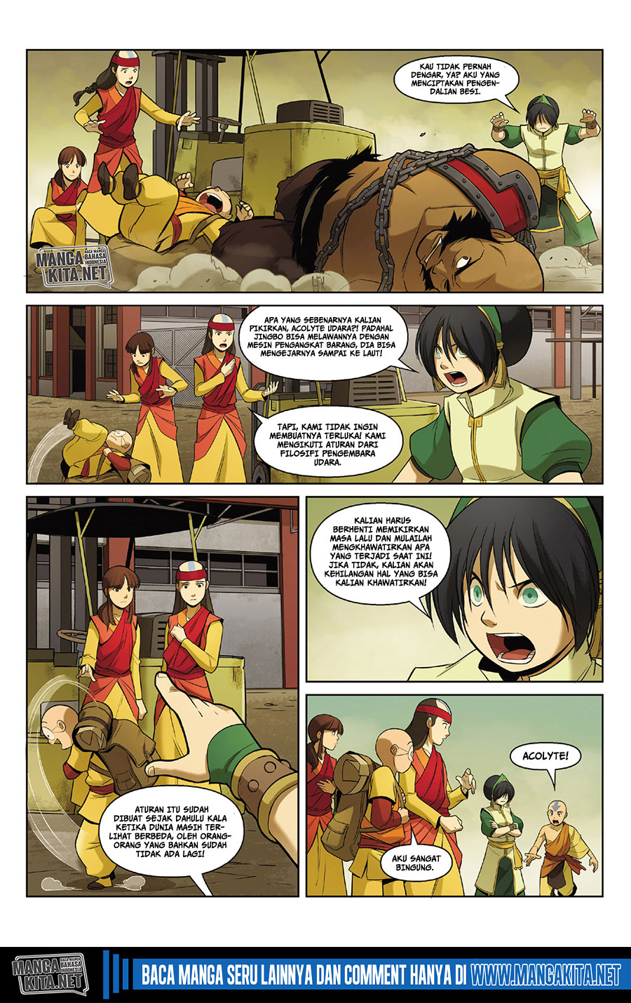 Avatar: The Last Airbender – The Rift Chapter 02.1 Gambar 21