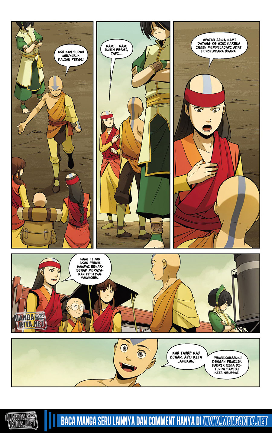 Avatar: The Last Airbender – The Rift Chapter 02.1 Gambar 22