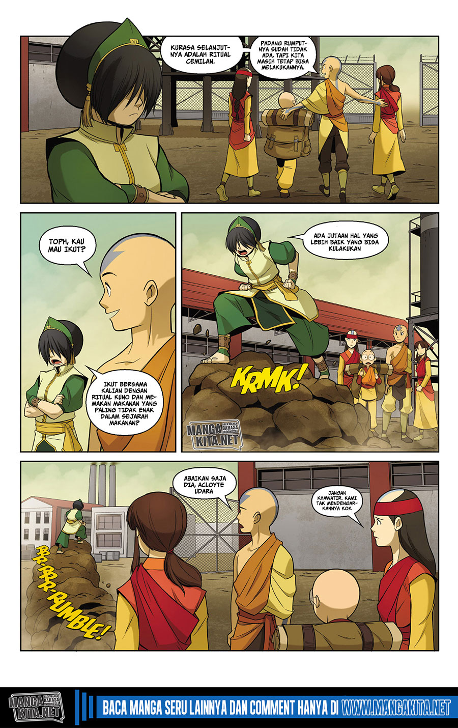 Avatar: The Last Airbender – The Rift Chapter 02.1 Gambar 23