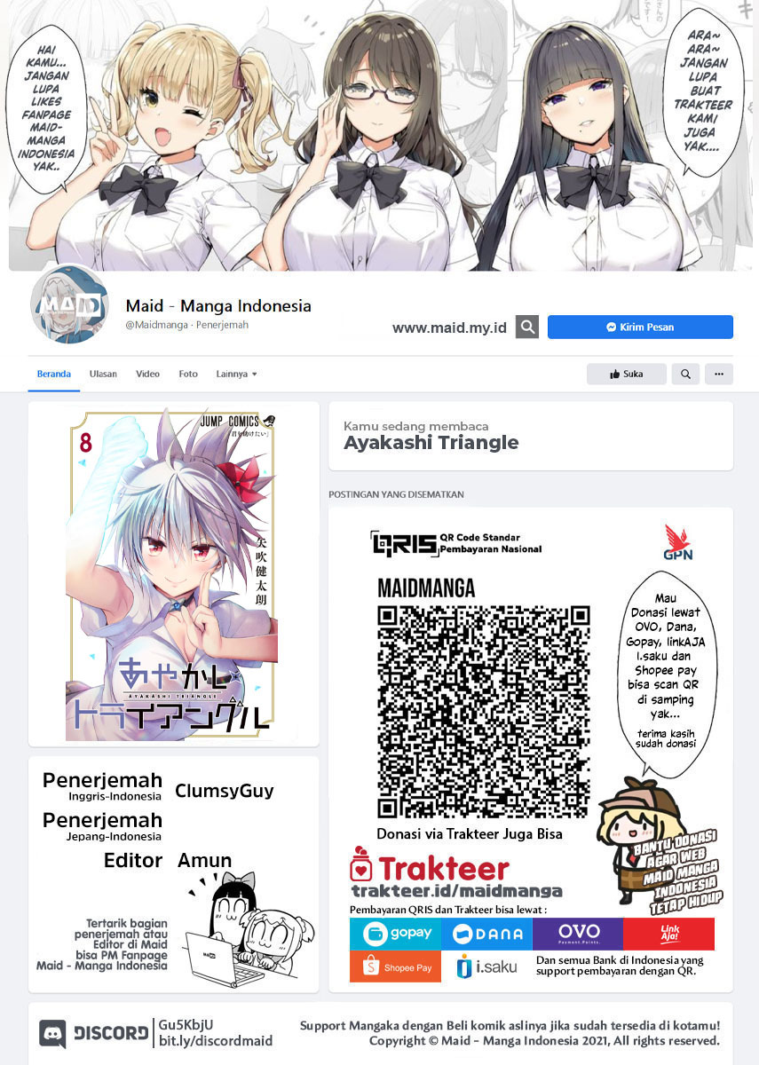 Ayakashi Triangle Chapter 89 Gambar 2