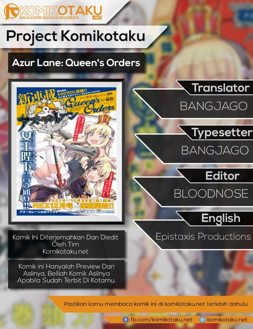 Azur Lane: Queen’s Orders Chapter 10 Gambar 1