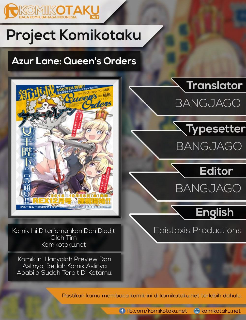 Azur Lane: Queen’s Orders Chapter 08 Gambar 1
