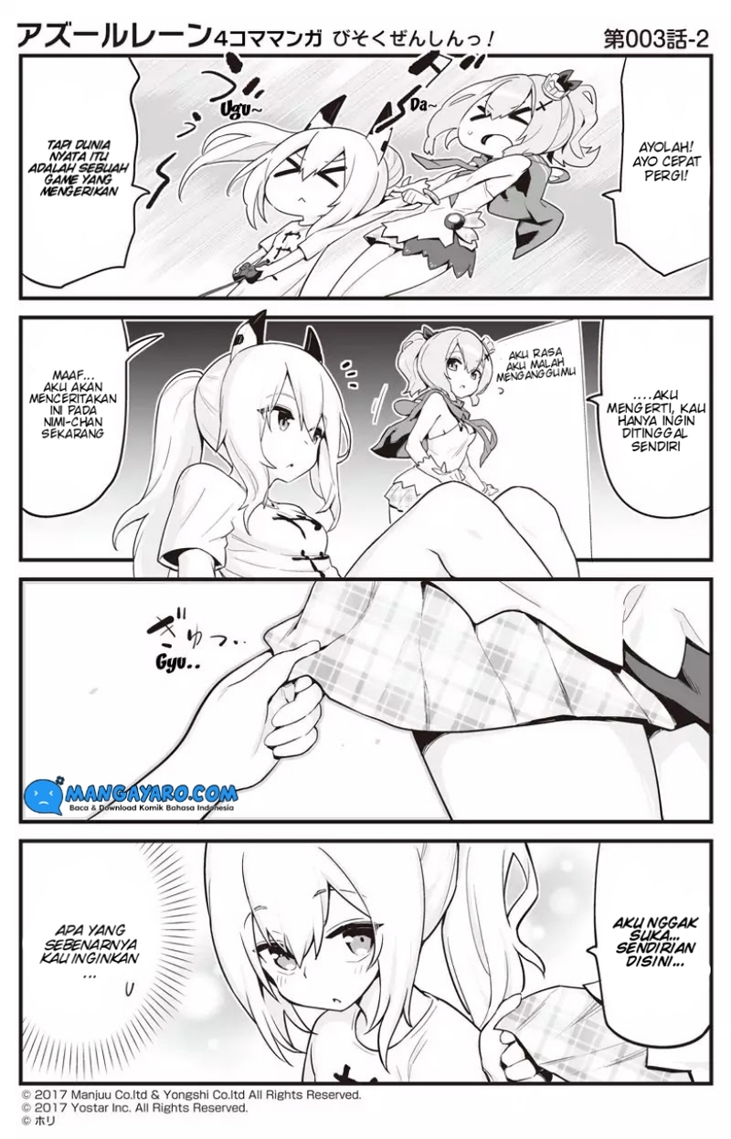 Azur Lane 4-koma: Slow Ahead Chapter 00-03 Gambar 6