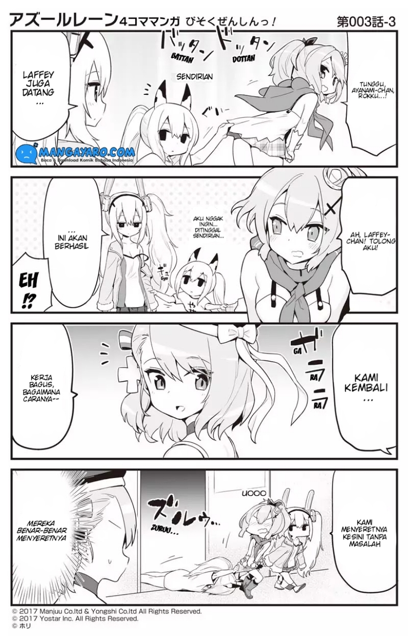 Azur Lane 4-koma: Slow Ahead Chapter 00-03 Gambar 7