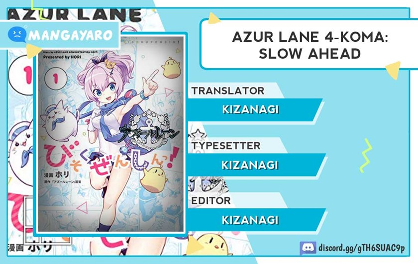 Azur Lane 4-koma: Slow Ahead Chapter 08-10 Gambar 1