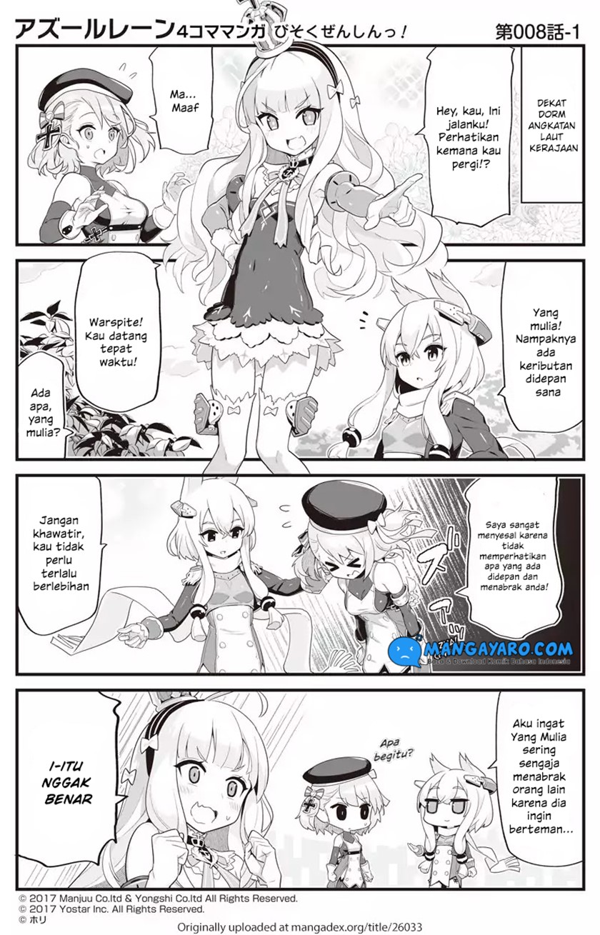 Azur Lane 4-koma: Slow Ahead Chapter 08-10 Gambar 2