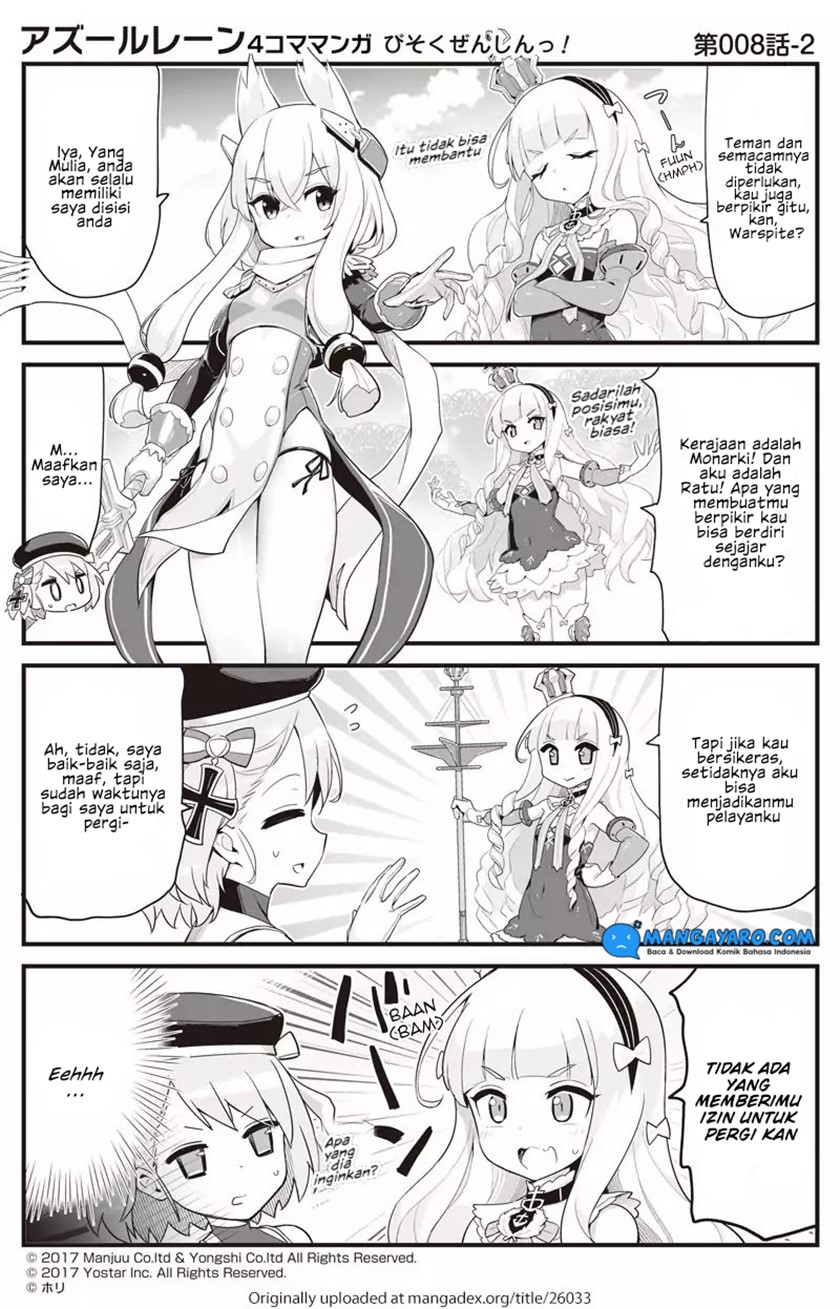 Azur Lane 4-koma: Slow Ahead Chapter 08-10 Gambar 3