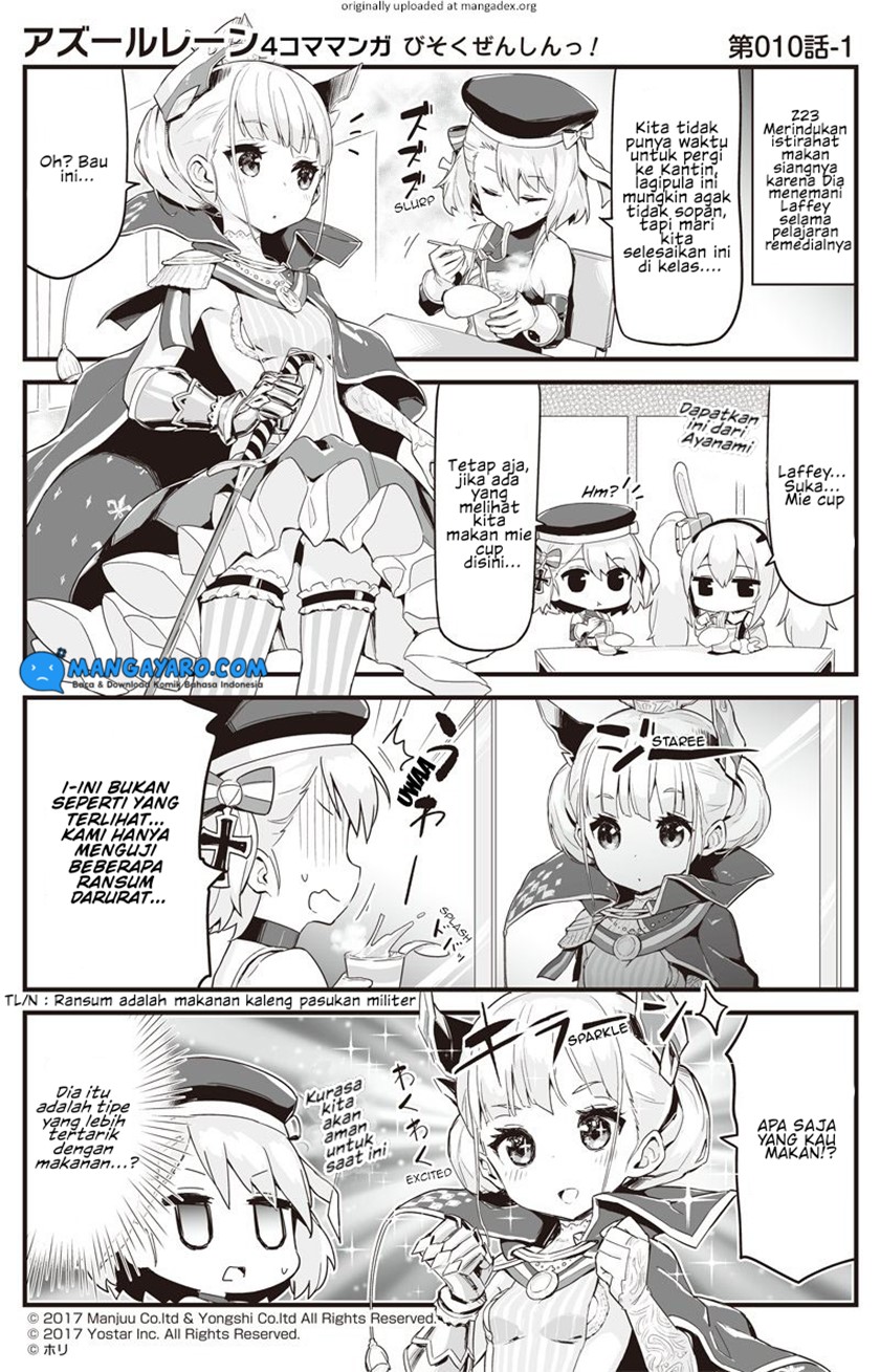 Azur Lane 4-koma: Slow Ahead Chapter 08-10 Gambar 8
