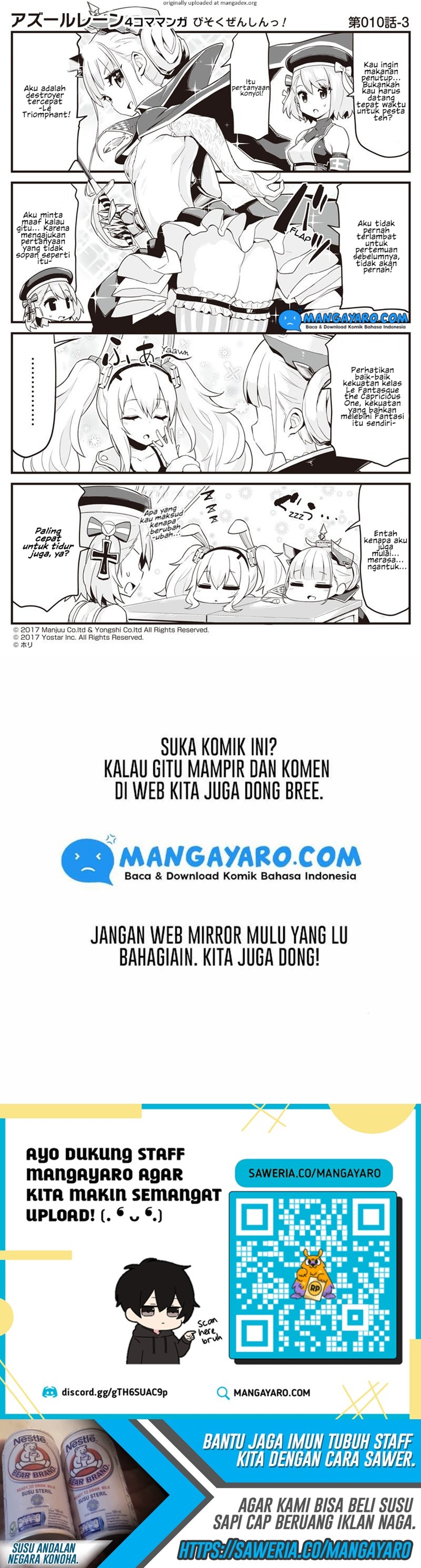 Azur Lane 4-koma: Slow Ahead Chapter 08-10 Gambar 10