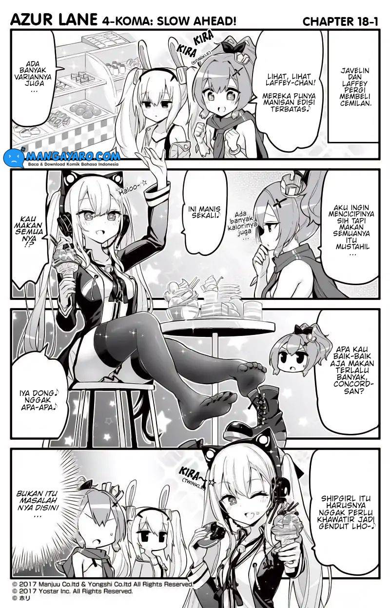 Azur Lane 4-koma: Slow Ahead Chapter 17-18 Gambar 5