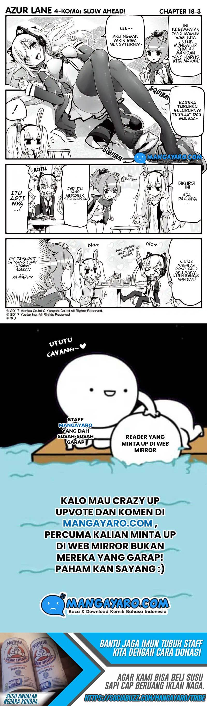 Azur Lane 4-koma: Slow Ahead Chapter 17-18 Gambar 7