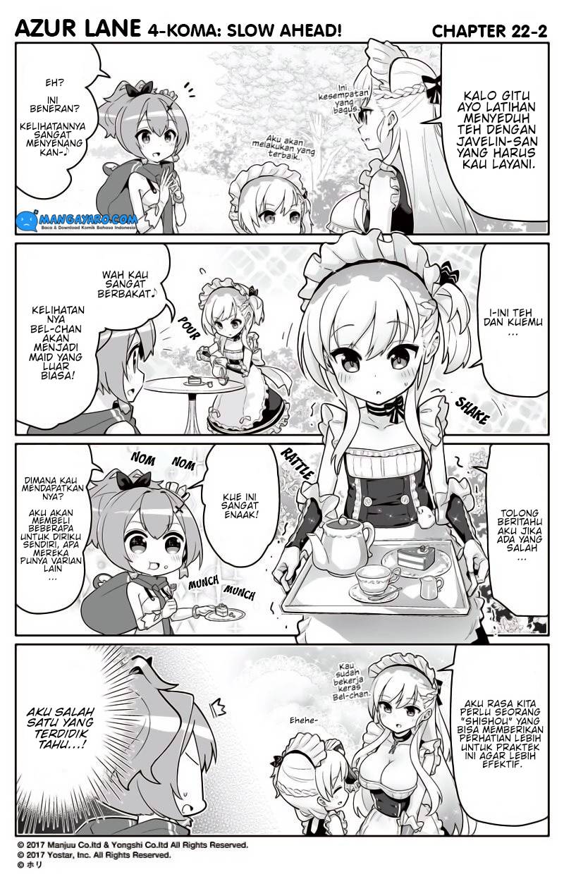 Azur Lane 4-koma: Slow Ahead Chapter 21-22 Gambar 6