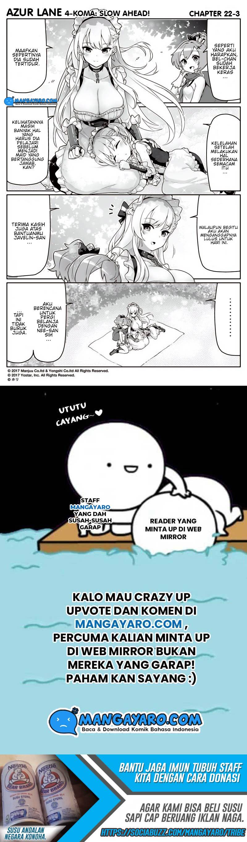 Azur Lane 4-koma: Slow Ahead Chapter 21-22 Gambar 7