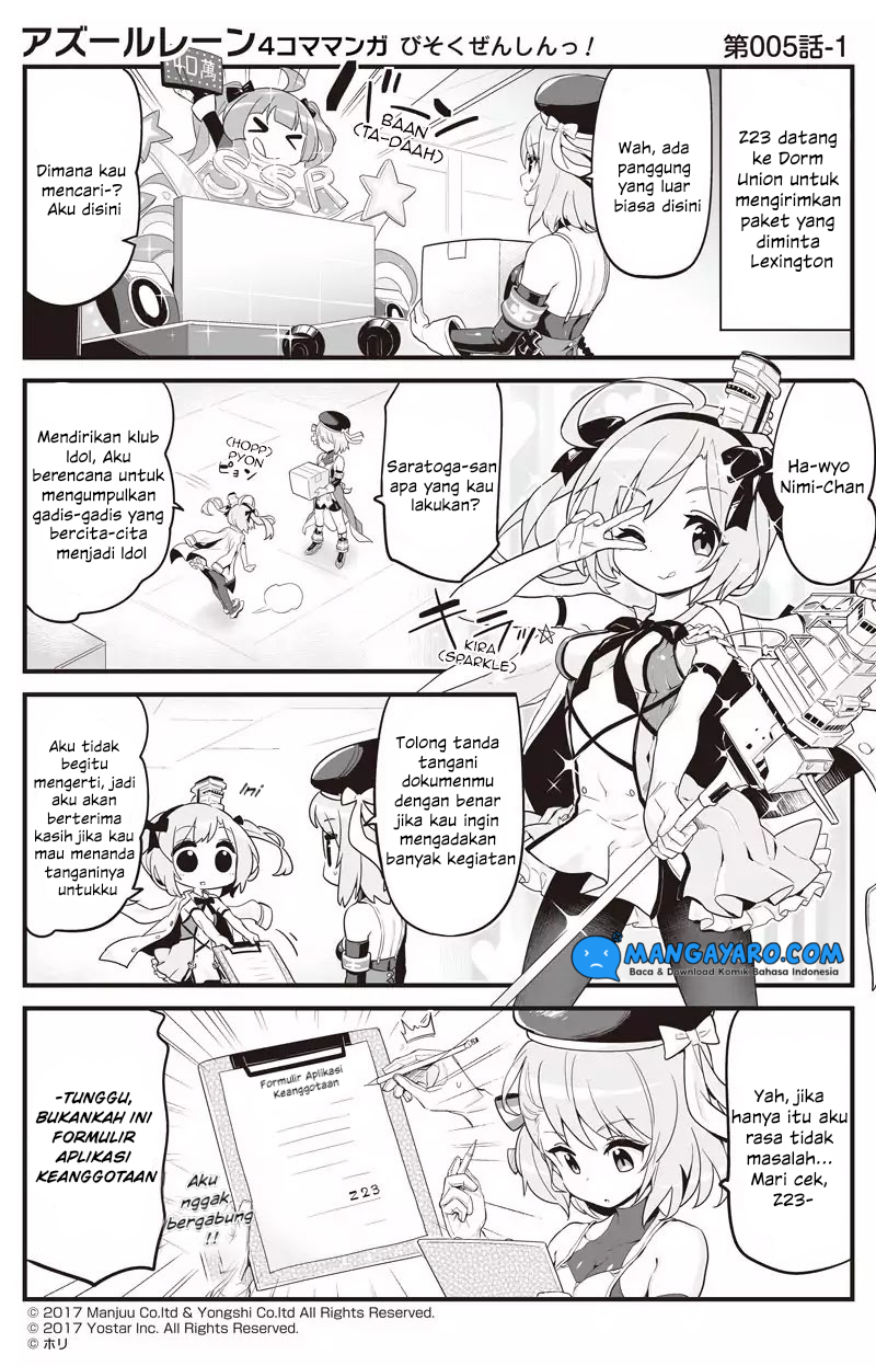 Azur Lane 4-koma: Slow Ahead Chapter 06-07 Gambar 2