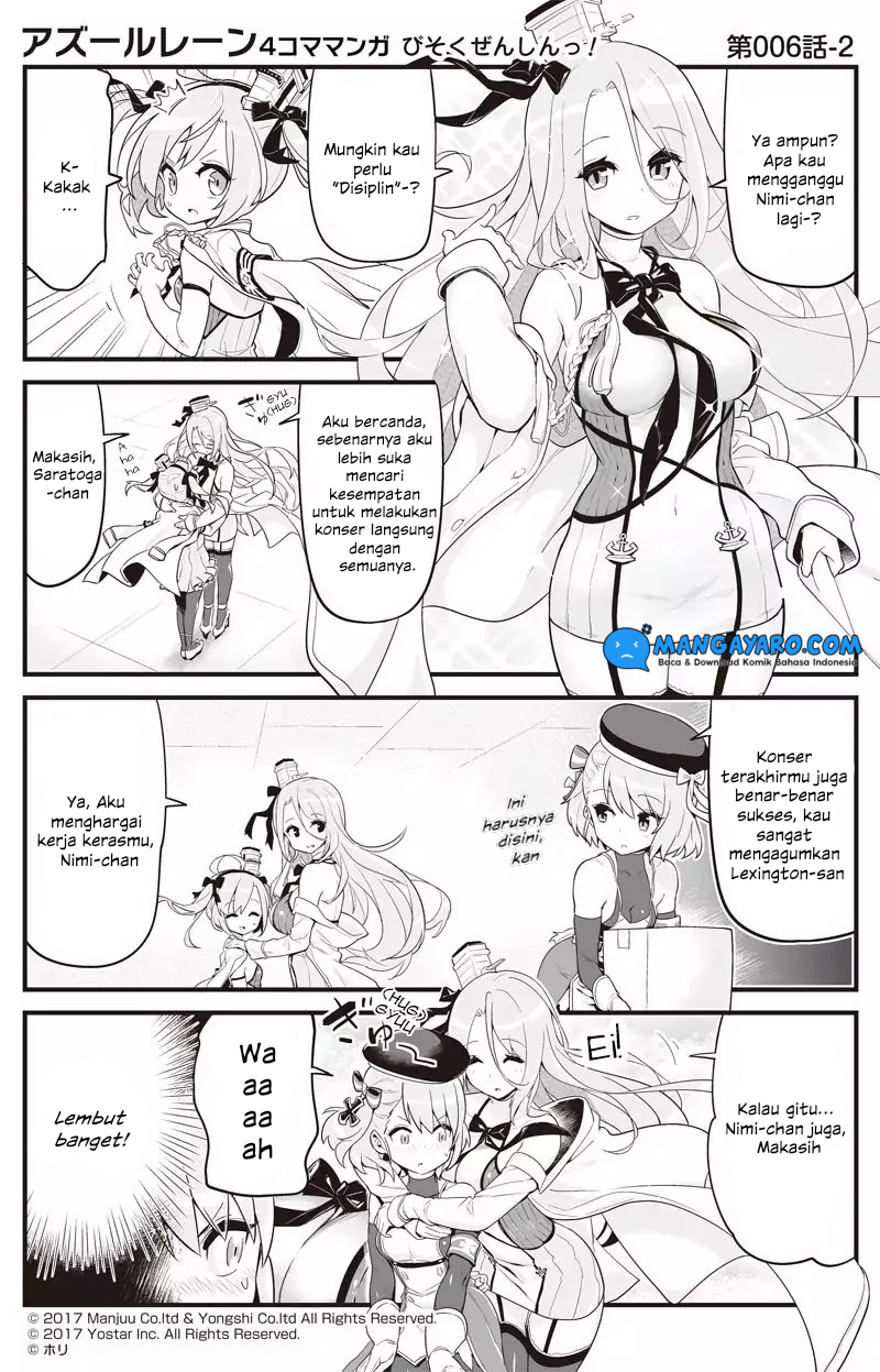 Azur Lane 4-koma: Slow Ahead Chapter 06-07 Gambar 3