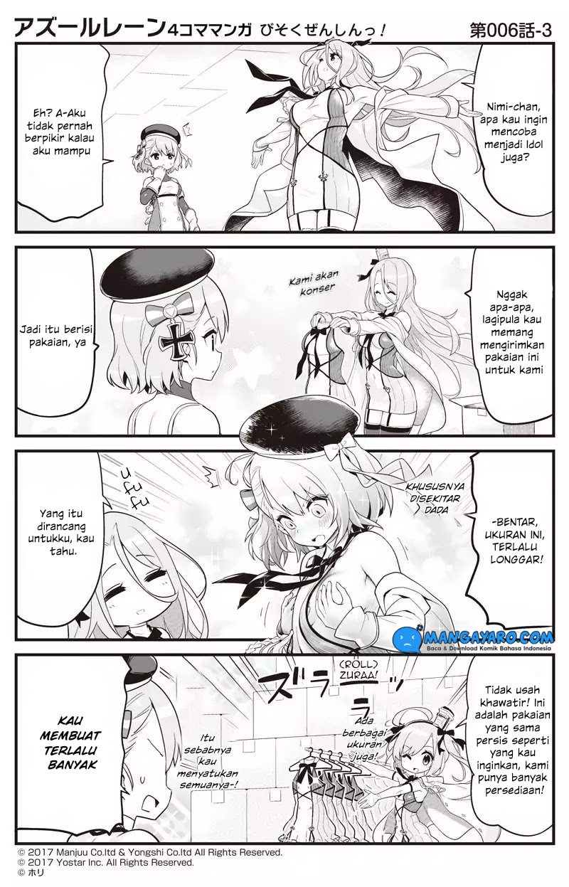 Azur Lane 4-koma: Slow Ahead Chapter 06-07 Gambar 4