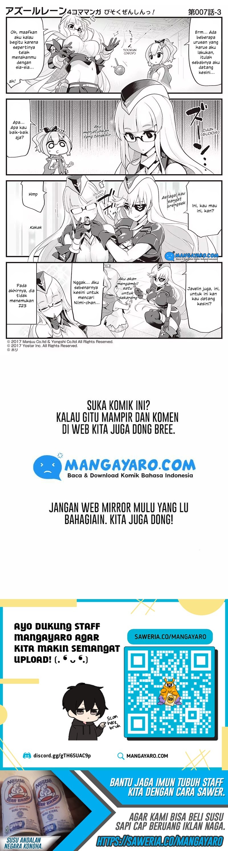 Azur Lane 4-koma: Slow Ahead Chapter 06-07 Gambar 7